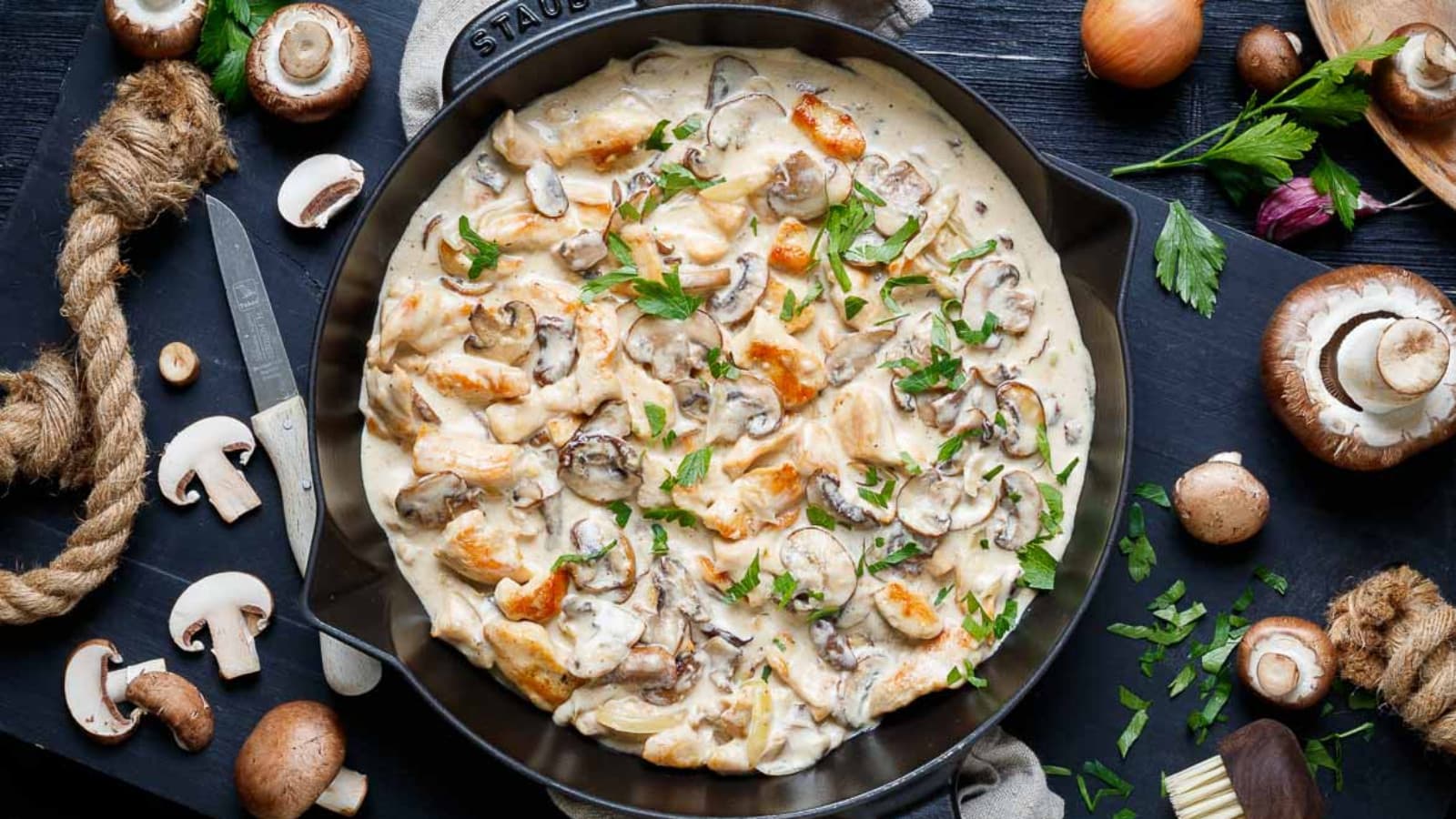 Champignonsgeschnetzeltes