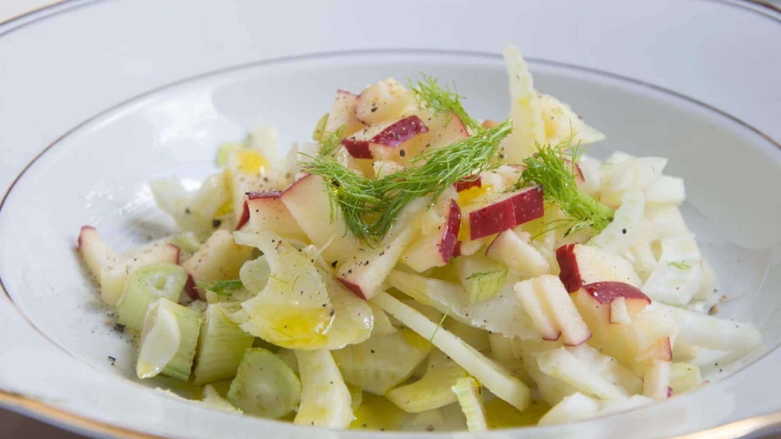 Fenchel-Apfel-Salat