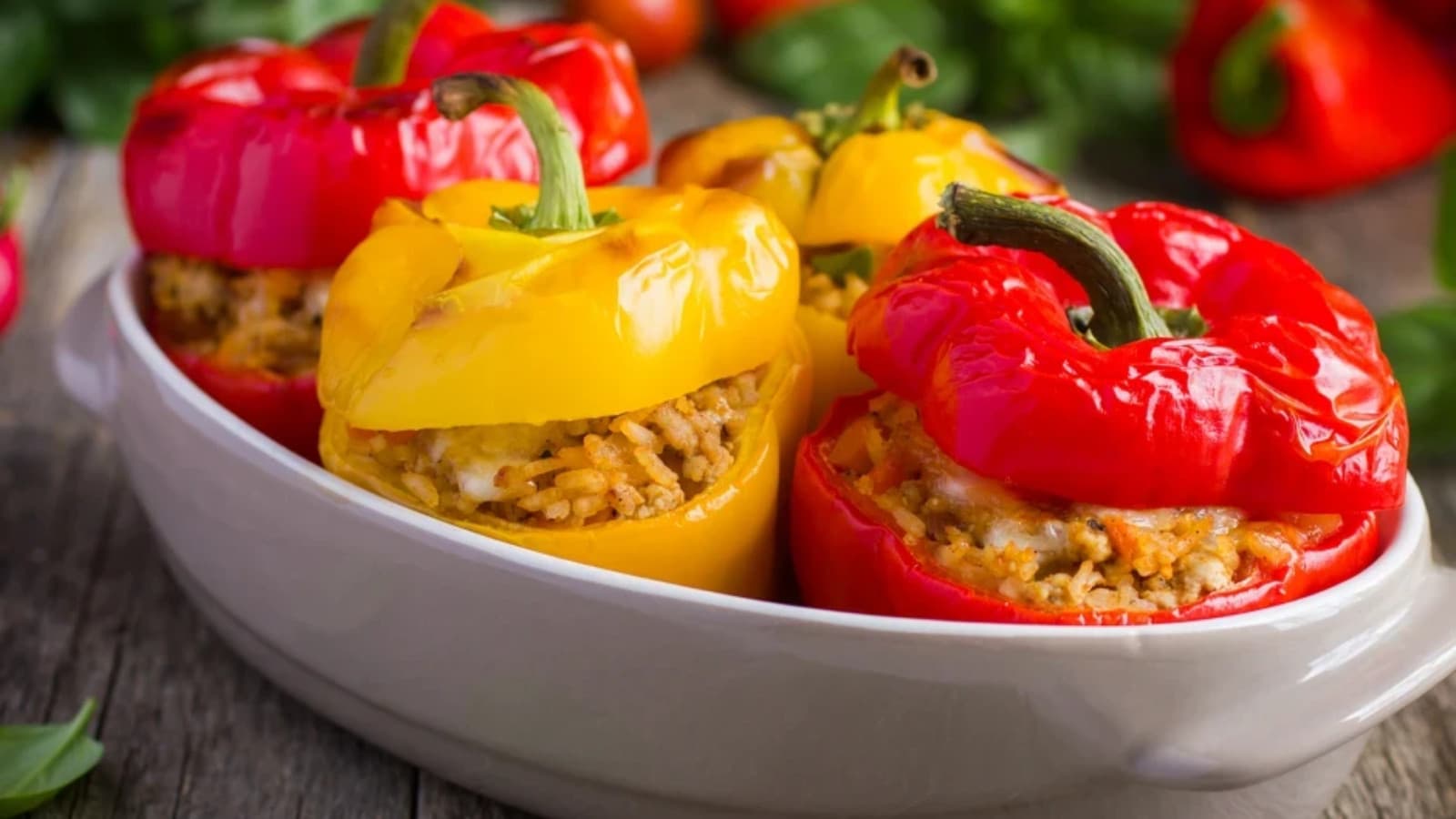 Gefüllte Paprika