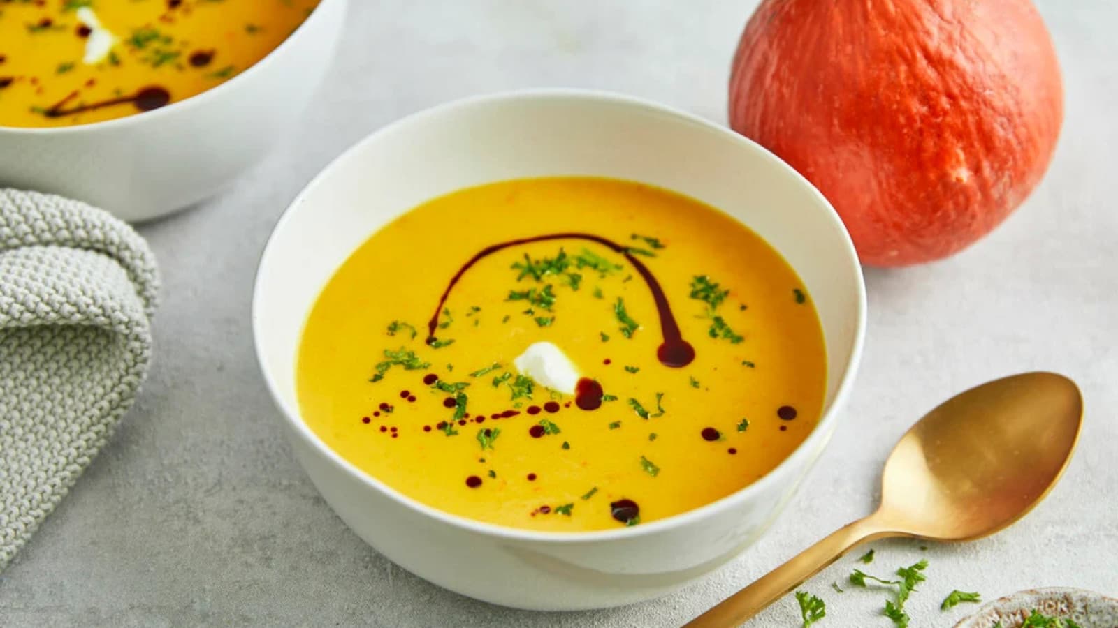 Kürbiscremesuppe