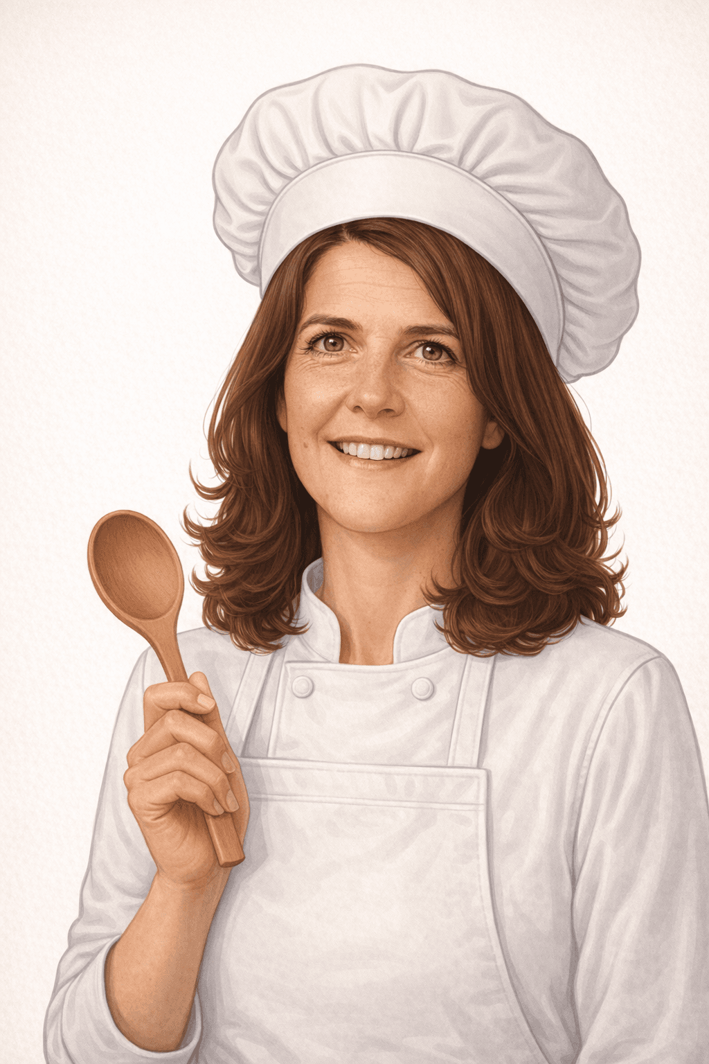 Sonja in her kitchen